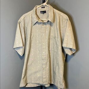 Marc Edwards Classic Sage Green Men's Button-Down Shirt